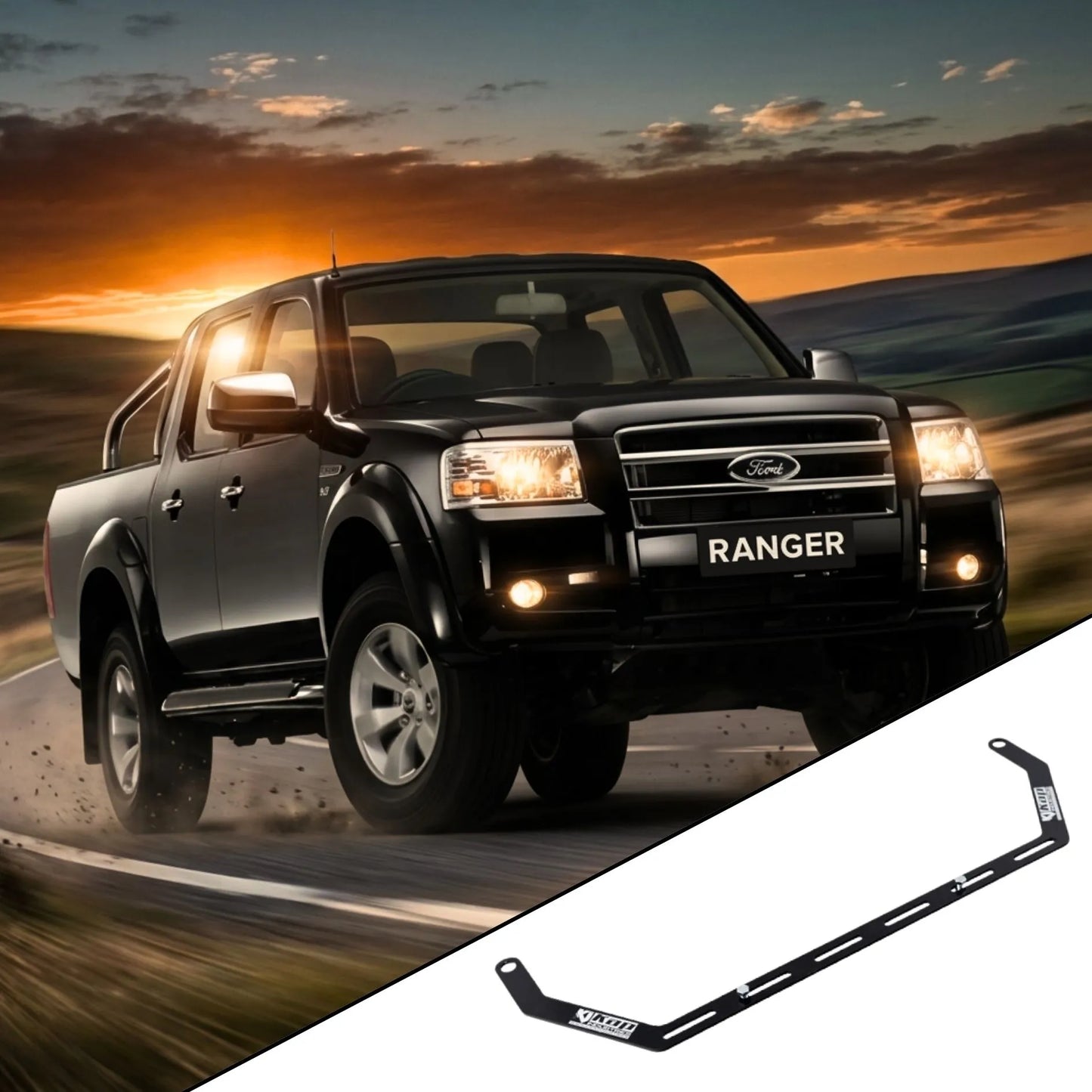 Ford Ranger PJ and PK Fire Extinguisher Bracket
