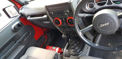 Jeep Wrangler (JK) Fire Extinguisher Bracket