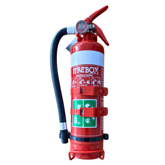 1.0kg Twin Latch with Hose Metal Dry Powder Fire Extinguisher