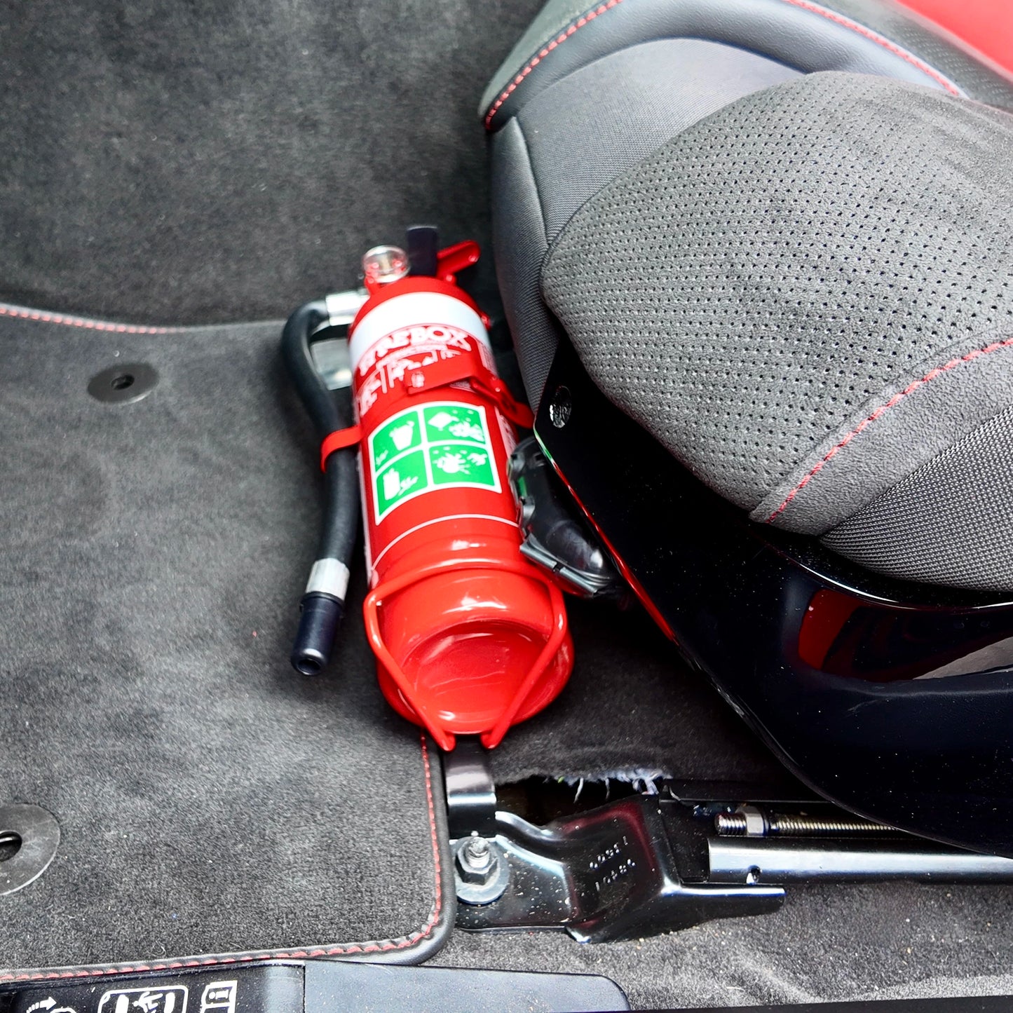 Chevrolet Corvette C8 Fire Extinguisher Bracket
