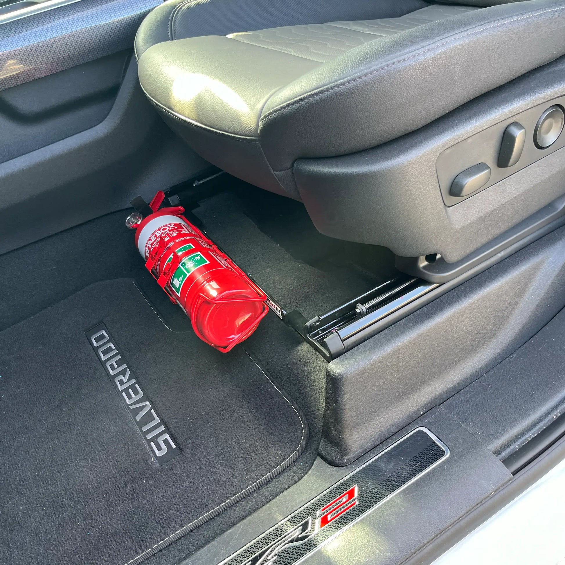 Chevrolet Silverado 1500 4th Gen 2019+ Fire Extinguisher Bracket – Kap ...