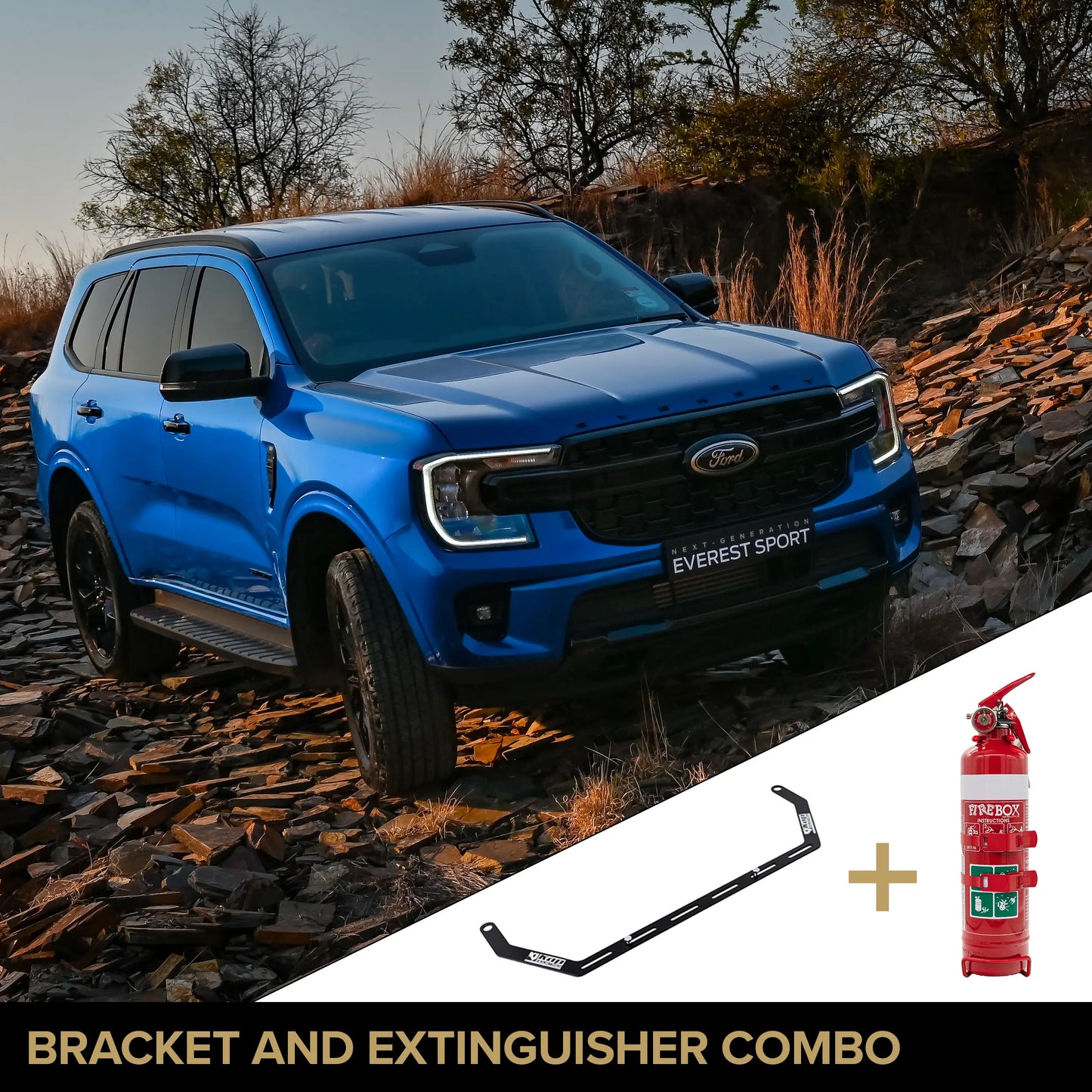Ford Everest Next GEN 2022+ Fire Extinguisher Bracket