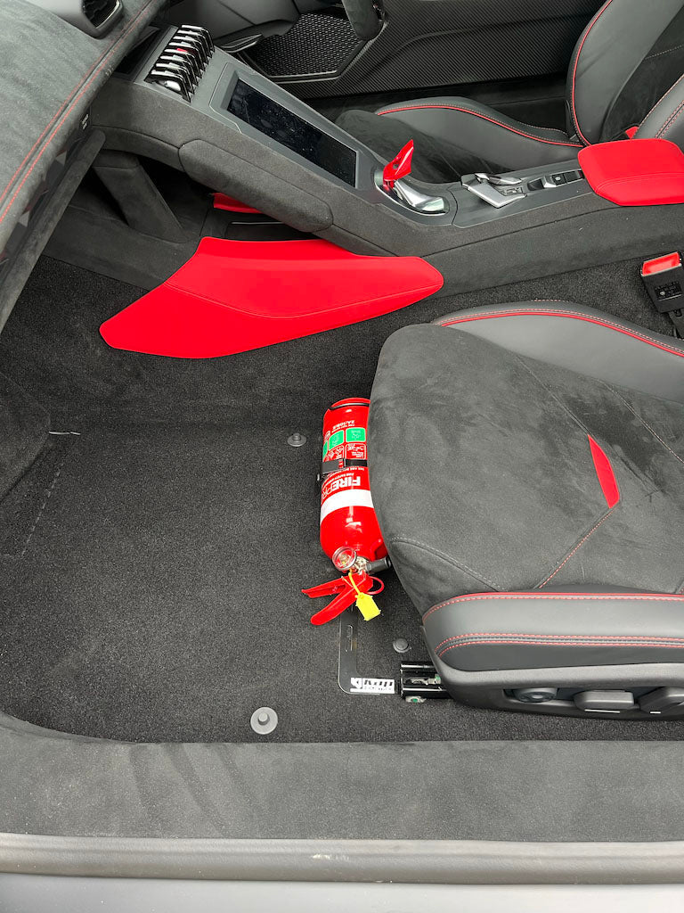 Lamborghini Huracan Fire Extinguisher Bracket