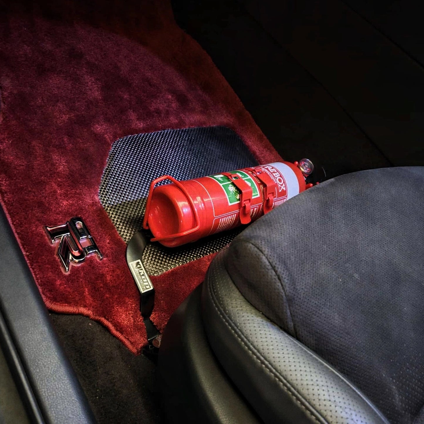 Nissan Skyline GTR R35 Fire Extinguisher Bracket