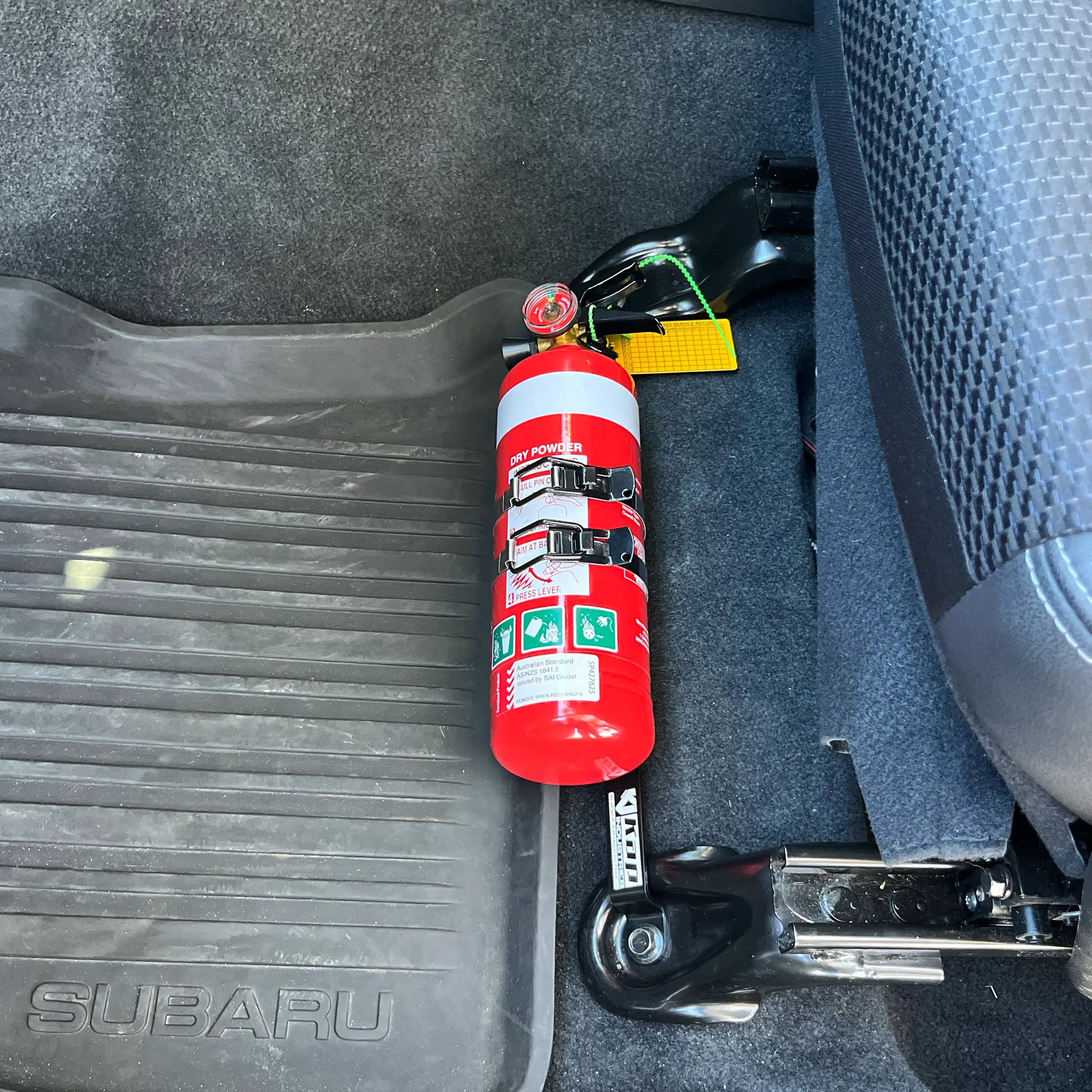 Subaru WRX VB (2021+) Fire Extinguisher Bracket – Kap Industries
