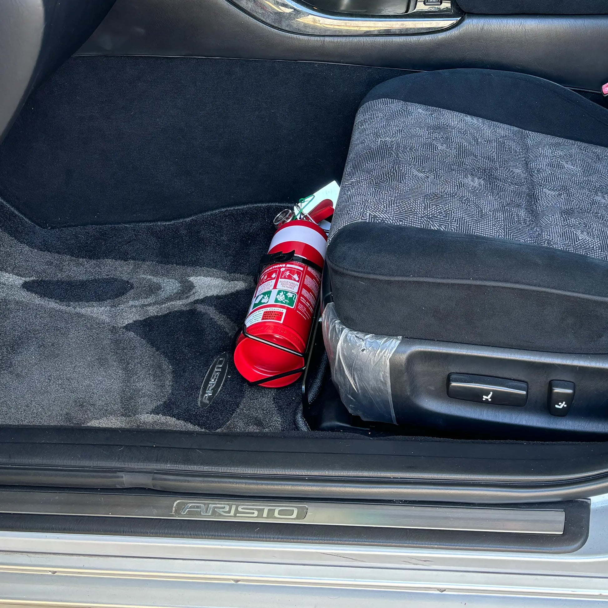Suits Toyota Aristo Fire Extinguisher Bracket – Kap Industries