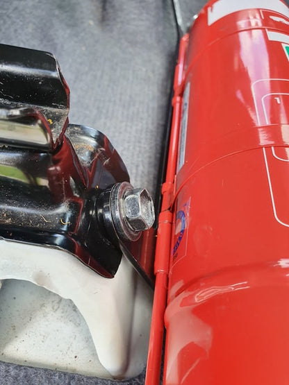 Suits Toyota Landcruiser 70 Series (99-16) Fire Extinguisher Bracket