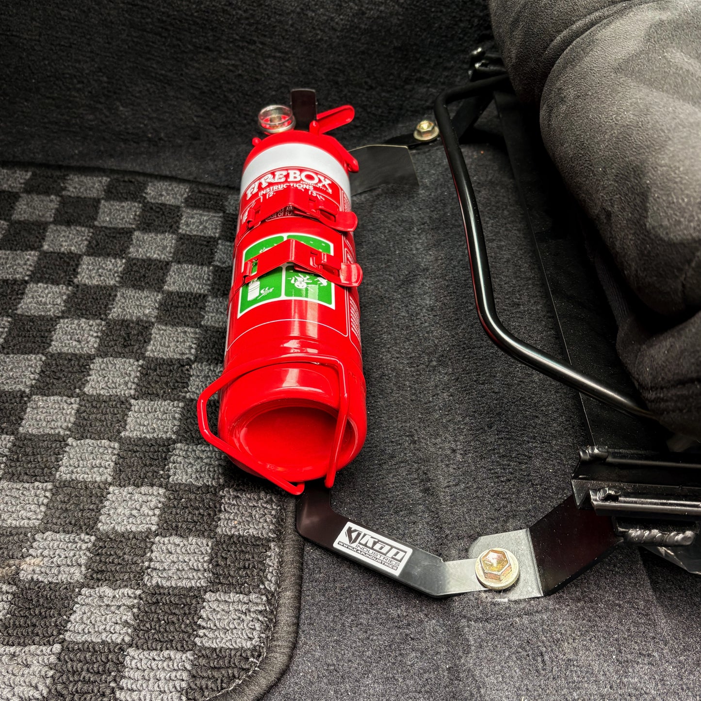 Suits Toyota Mark II JZX110 Fire Extinguisher Bracket