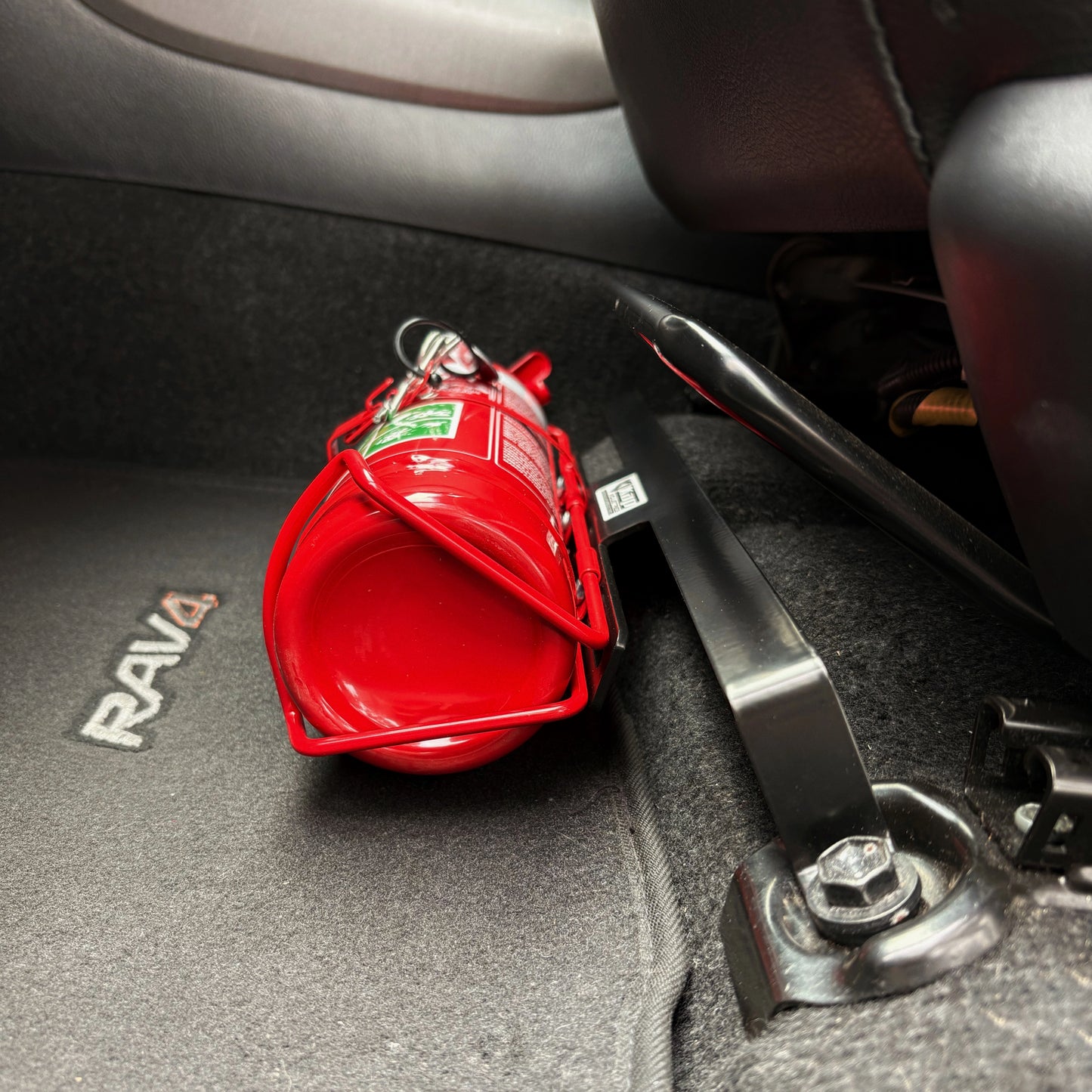 Suits Toyota RAV4 3rd Generation XA30 (2005-2012) Fire Extinguisher Bracket