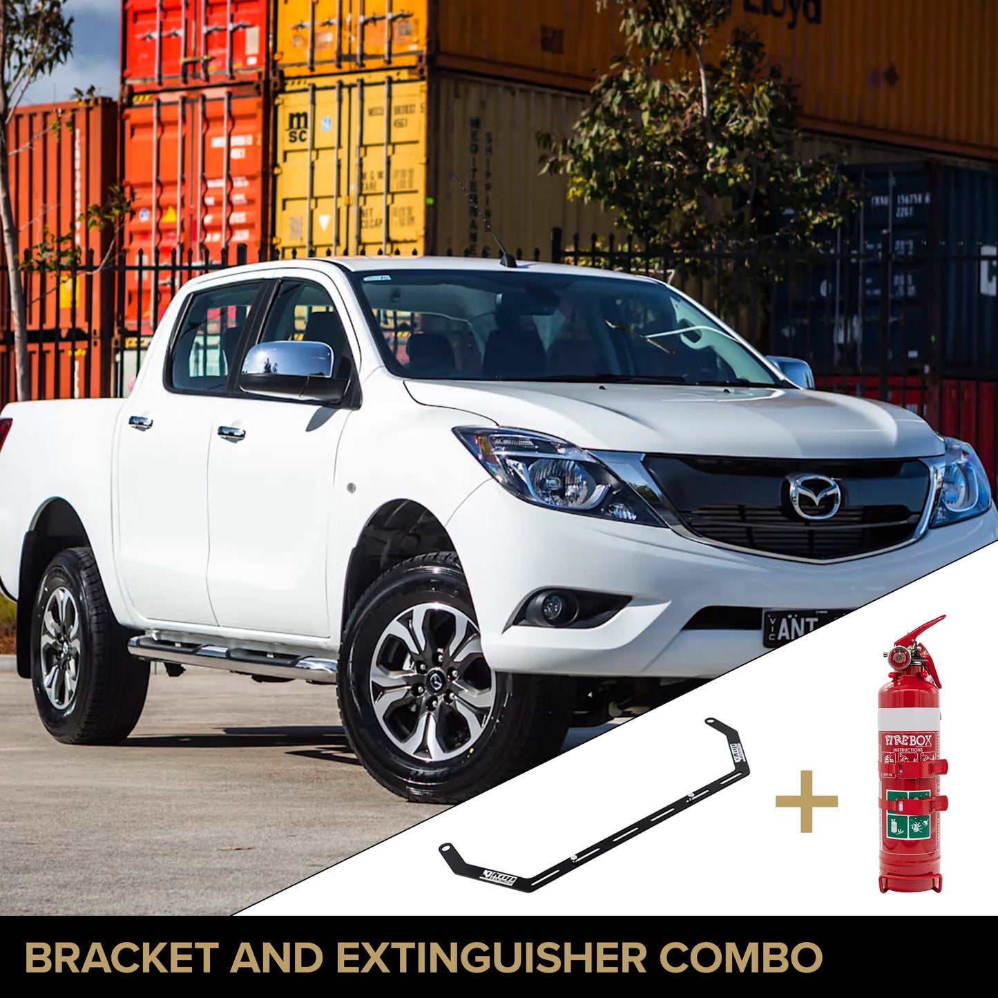 Mazda BT50 2nd Gen (2011-2019) Fire Extinguisher Bracket