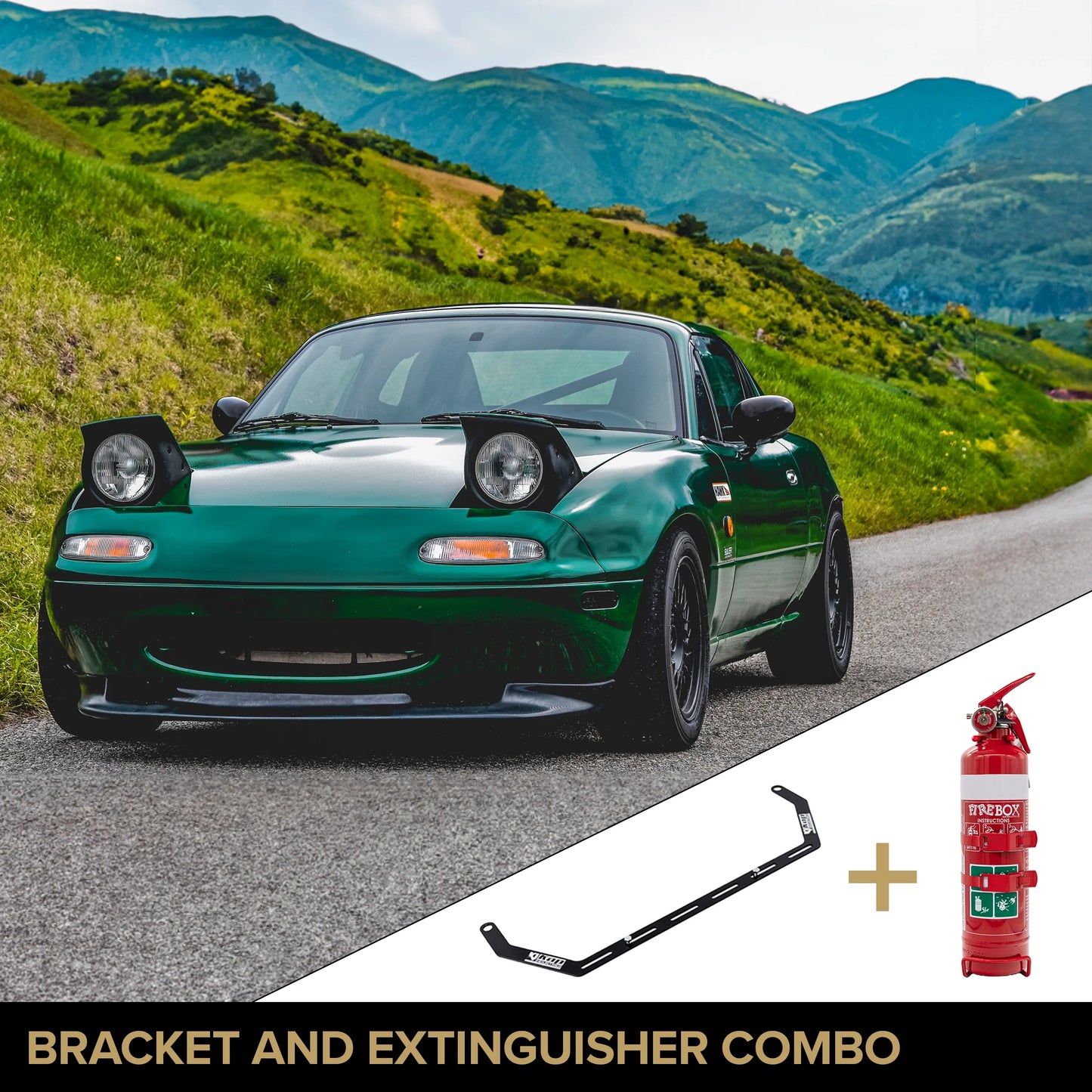 Mazda MX-5 Miata (NA,NB) Fire Extinguisher Bracket