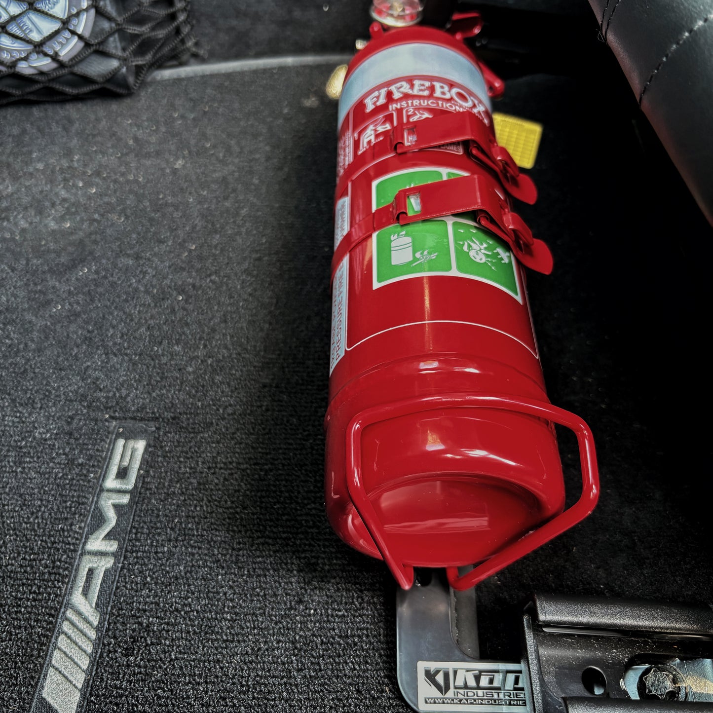 Mercedes Benz AMG GT Fire Extinguisher Mount