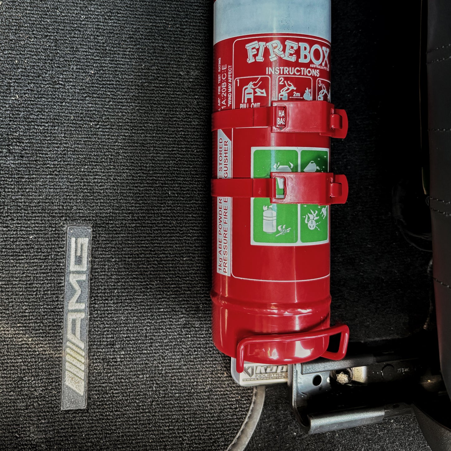 Mercedes Benz AMG GT Fire Extinguisher Mount