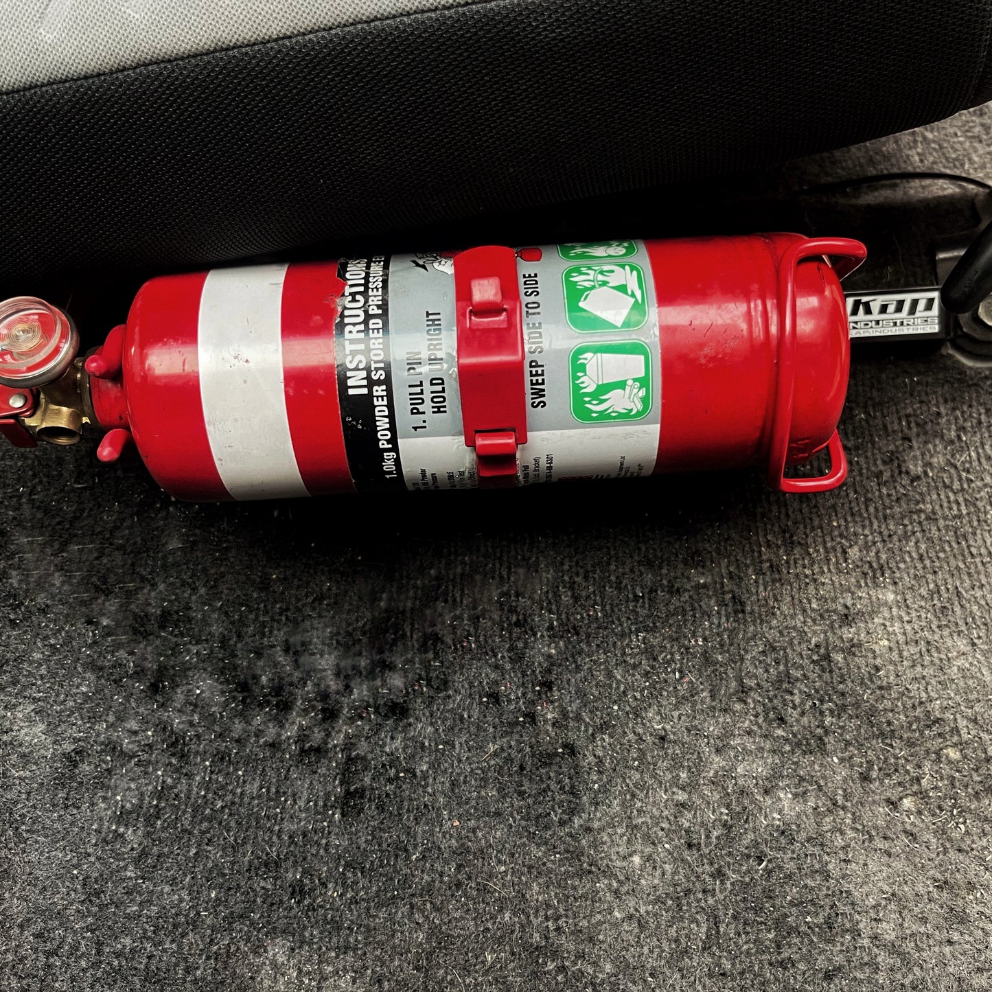 Nissan Navara D22 Fire Extinguisher Bracket