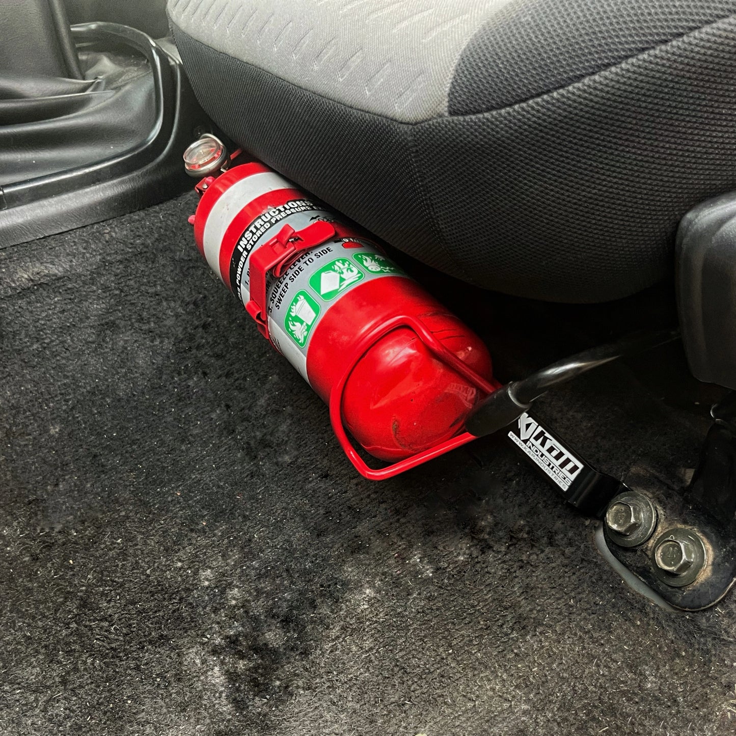 Nissan Navara D22 Fire Extinguisher Bracket