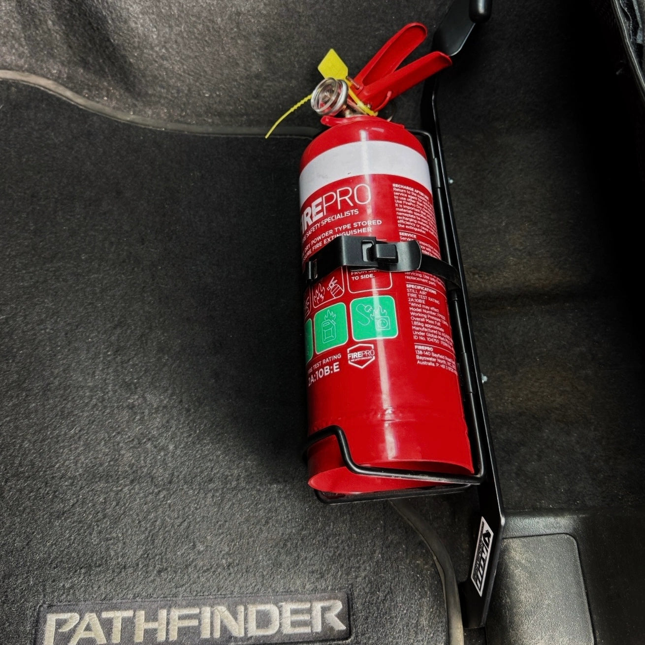 Nissan Pathfinder R51 Fire Extinguisher Bracket