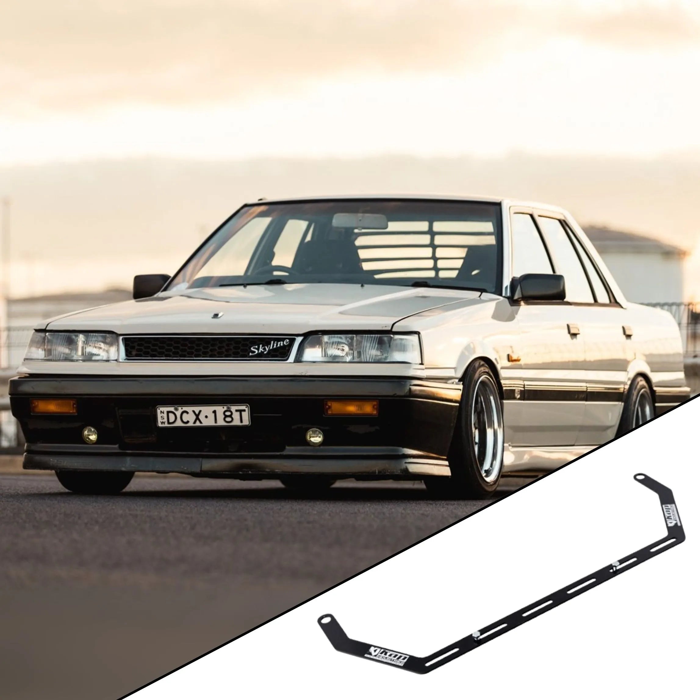 Nissan Skyline / Pintara R31 Fire Extinguisher Bracket – Kap Industries