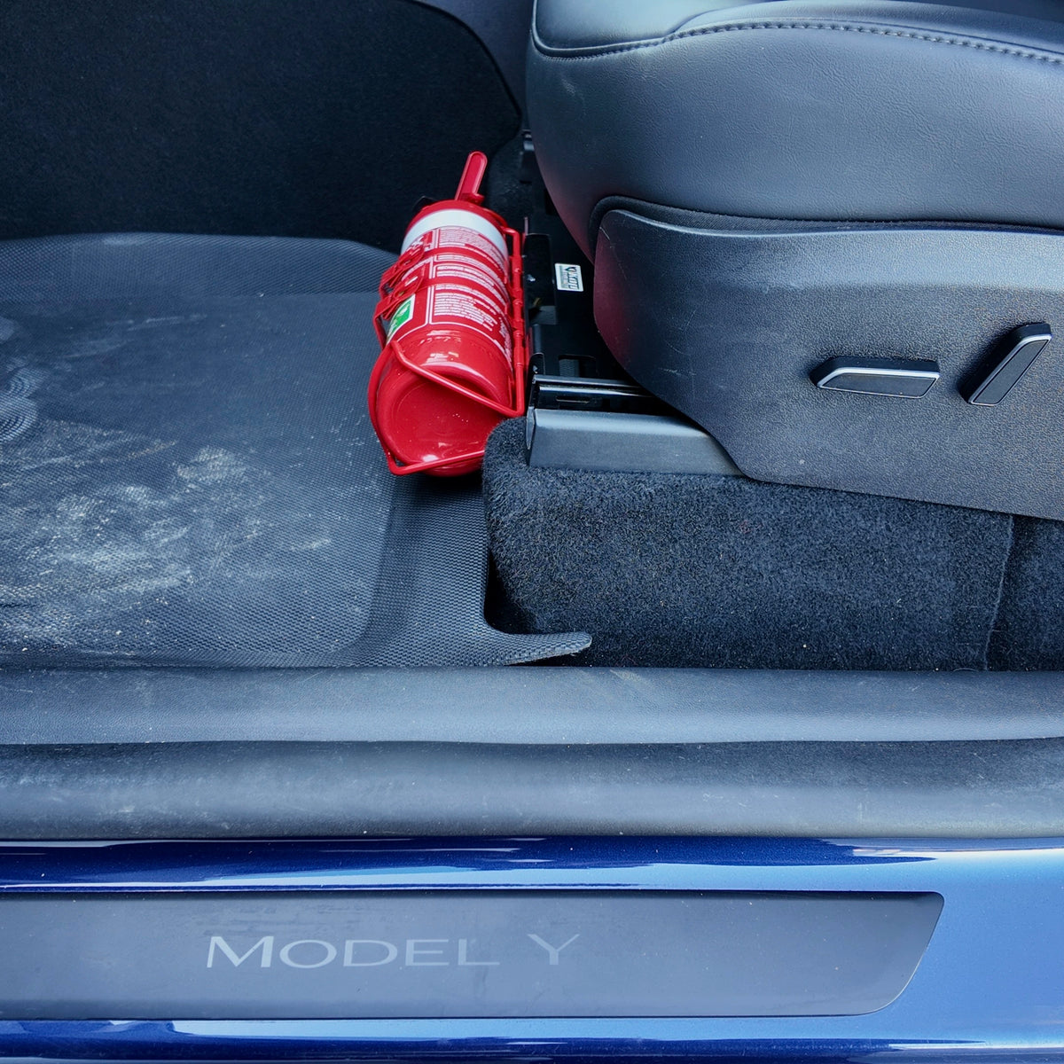 Tesla Model Y Fire Extinguisher Bracket