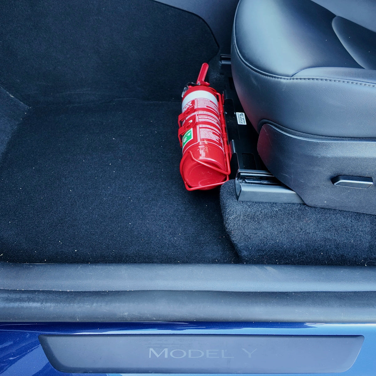 Tesla Model Y Fire Extinguisher Bracket