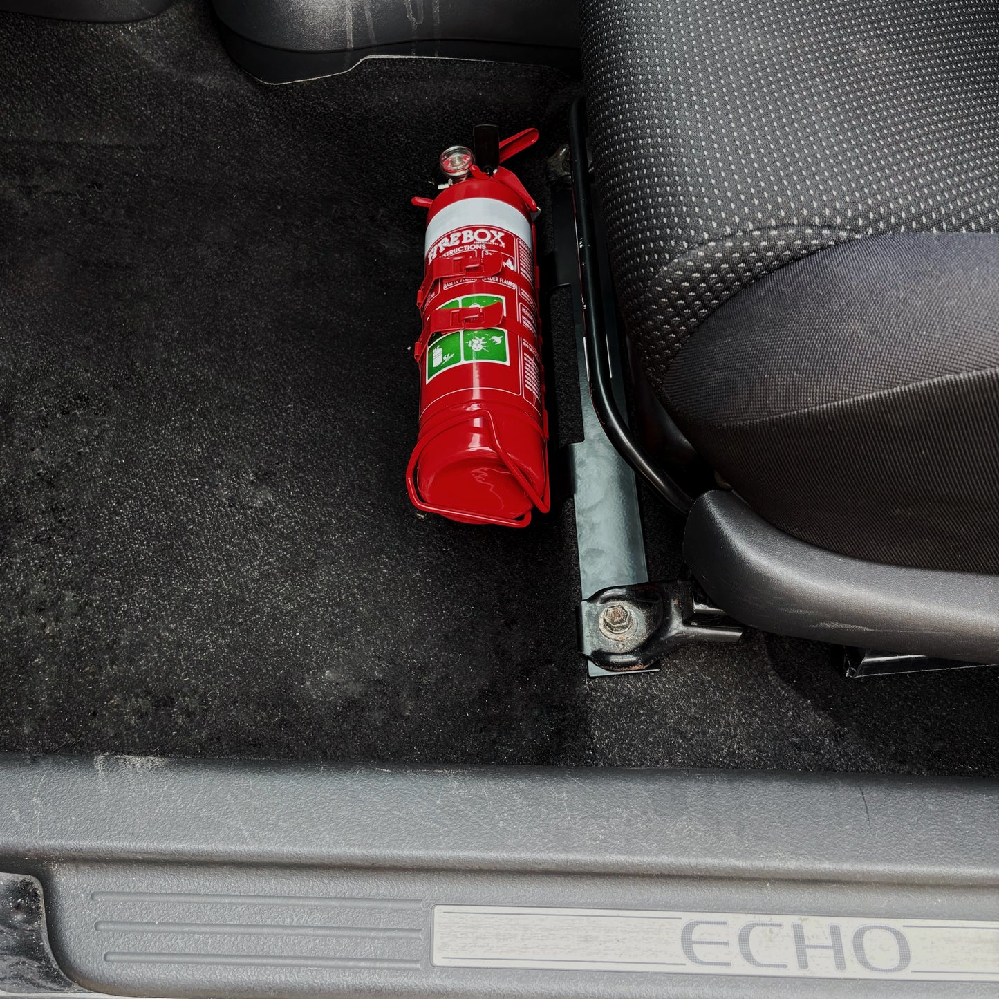 Suits Toyota Echo Sportivo PH1/PH2 Fire Extinguisher Bracket