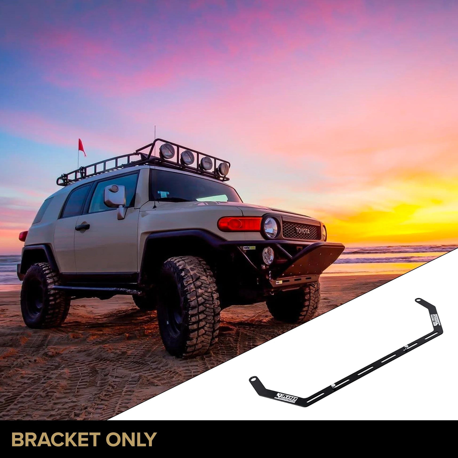 Suits Toyota FJ Cruiser Fire Extinguisher Bracket – Kap Industries