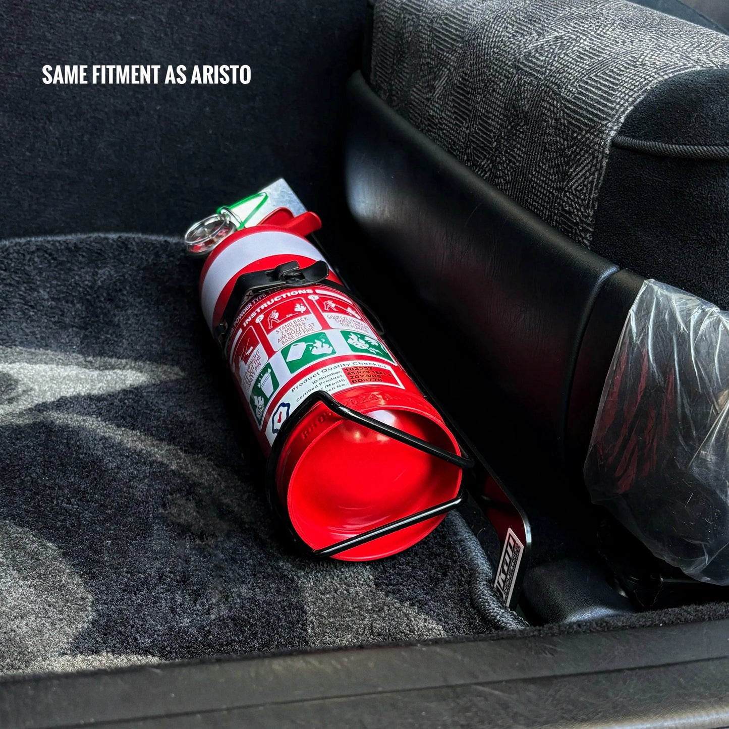 Suits Toyota Crown Majesta Gen 4 S180 (2004-2009) Fire Extinguisher Bracket