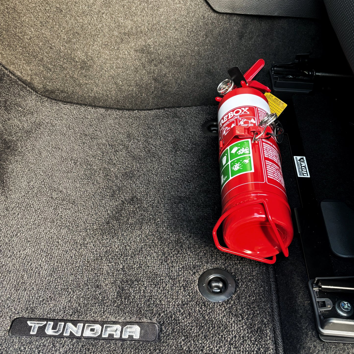 Suits Toyota Tundra 2021+ Fire Extinguisher Bracket