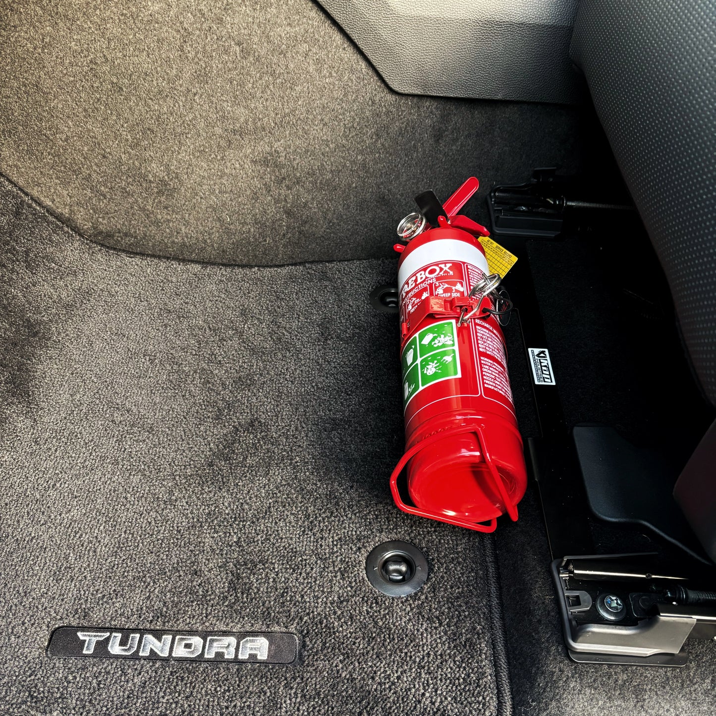Suits Toyota Tundra 2021+ Fire Extinguisher Bracket
