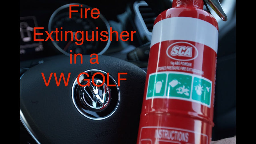 How to Install a Fire Extinguisher into an Audi S5 B8
