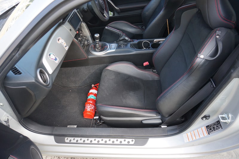 Suits Toyota GT86 Fire Extinguisher Bracket