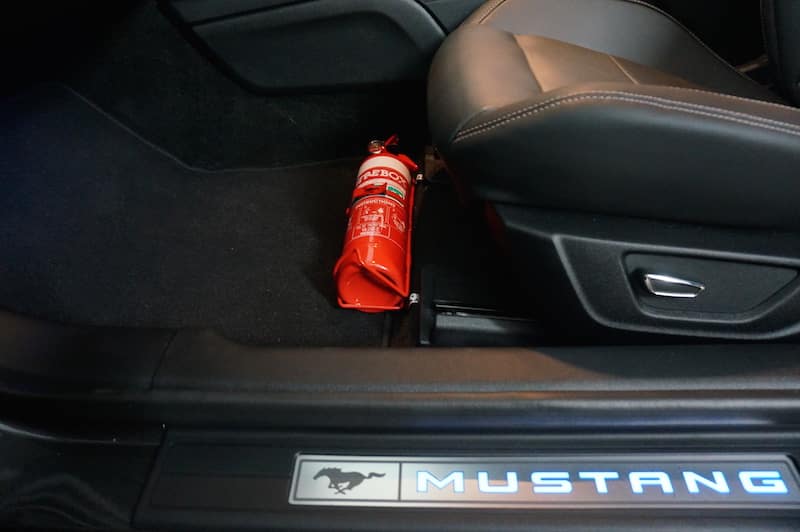 Ford Mustang (Gen 6) Fire Extinguisher Bracket
