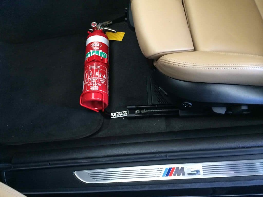 BMW Fire Extinguisher Bracket