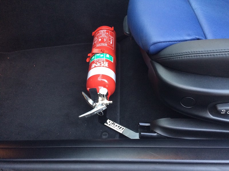 BMW E46 Fire Extinguisher Bracket