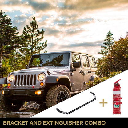 Jeep Wrangler (JK) Fire Extinguisher Bracket