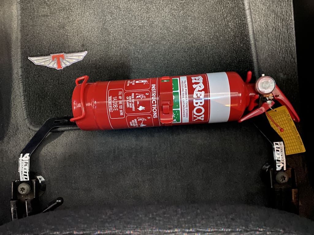 Ford Falcon AU Fire Extinguisher Bracket