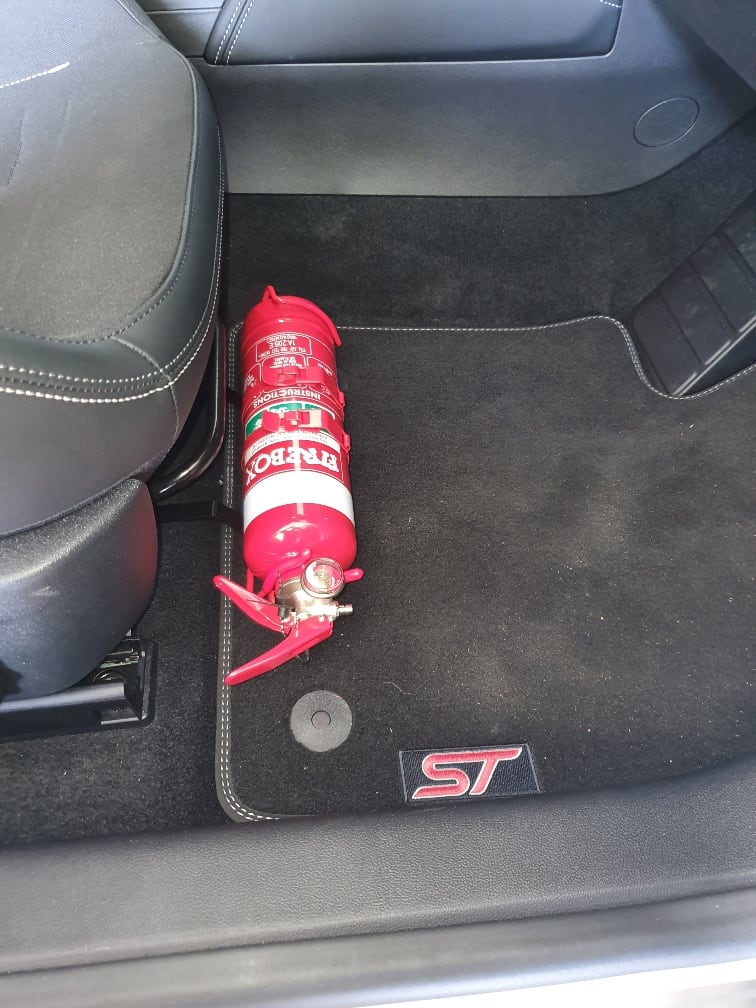Ford Focus ST 2020+ Fire Extinguisher Bracket
