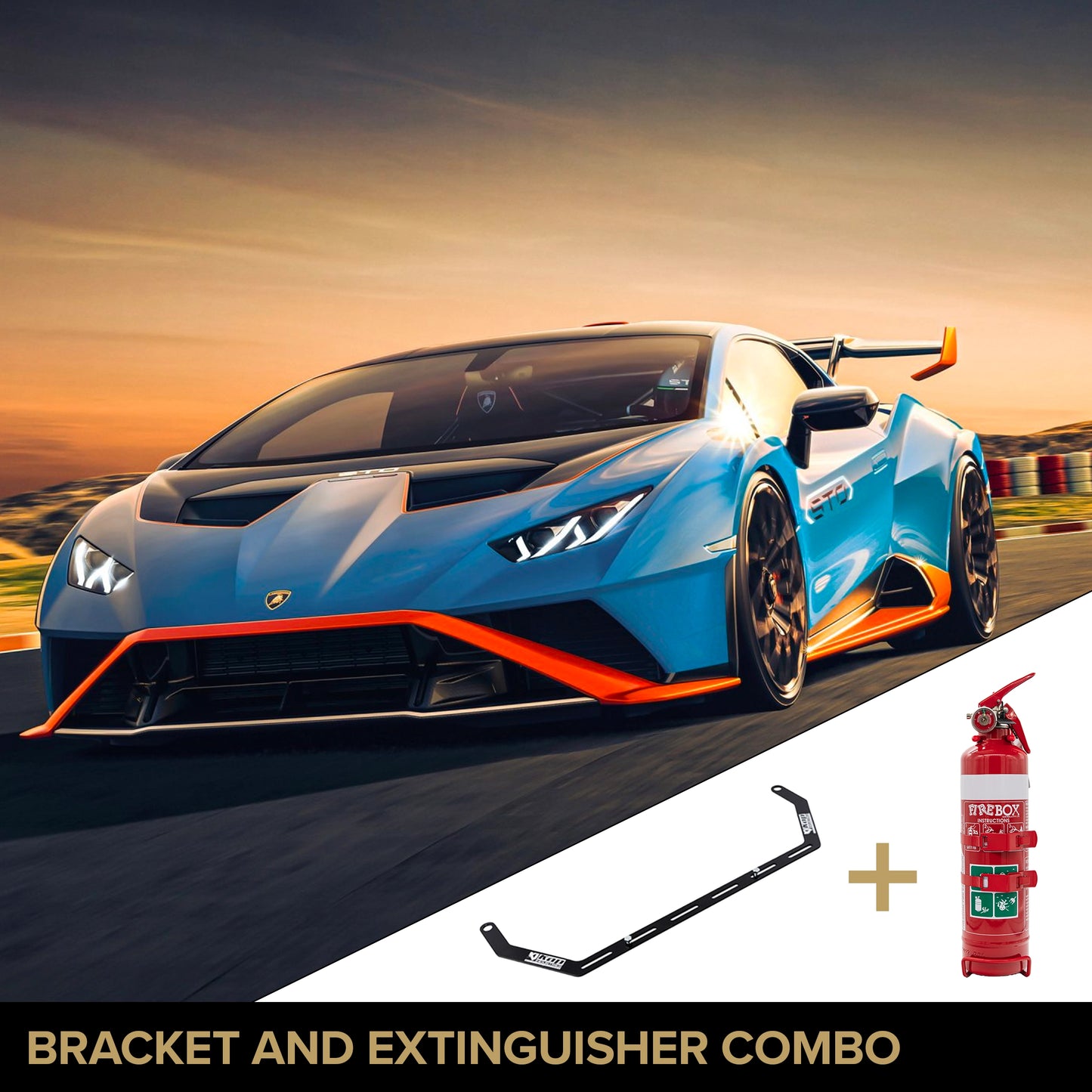 Lamborghini Huracan Fire Extinguisher Bracket