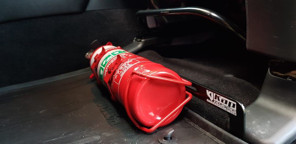 Nissan Patrol (Y62) Fire Extinguisher Bracket